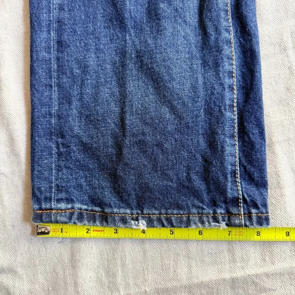 Vintage Energie Jeans Men's 33X34 Justin Distressed Jeans Straight Fit Y2K